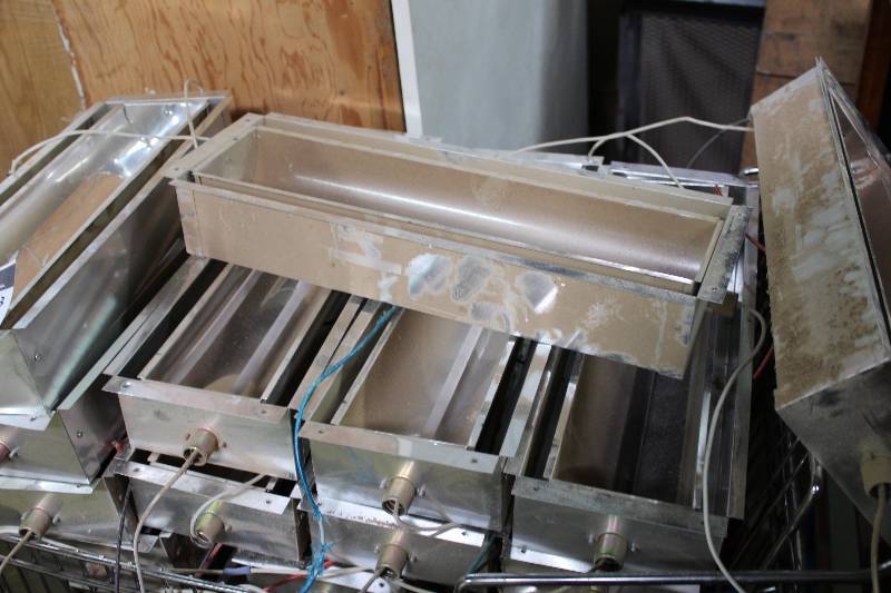 lot 94 image: Lot of (15) Infrared Heaters for Drying Booth 7 x 20 x 3.