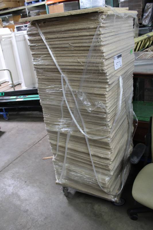 lot 57 image: Lot of (app. 72 ct) Ceiling Squares 23.5 x 23.5.