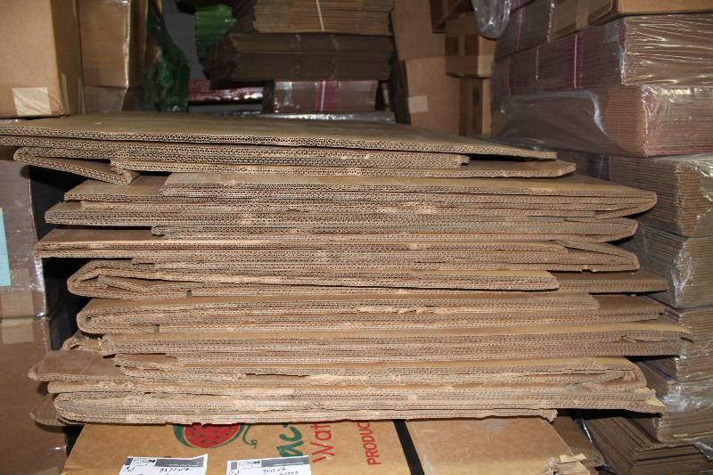 lot 97 image: Lot of (5) Gaylord Cardboard Boxes Folded.