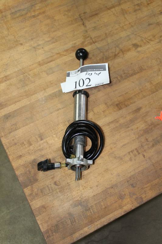 lot 102 image: Keg Tap wDispensing Nozzle & Hose.