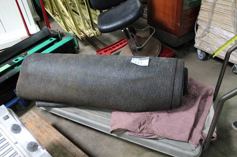 lot 117 image: Rubber Matting 54 Width.