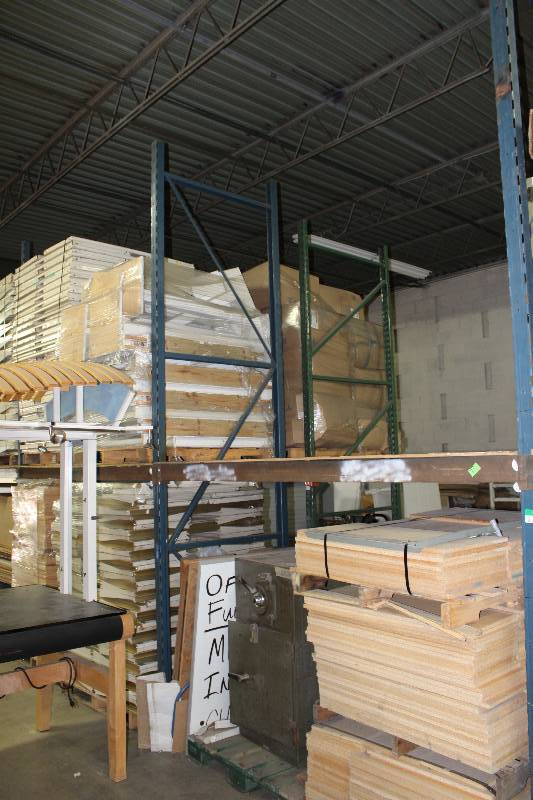 lot 6 image: Pallet Racking Lot Including Uprights, 12 Height x 42 Width, (6) Uprights 10 x 42 Width, (3) Beams, 8 x 4 x 2.5, (32).