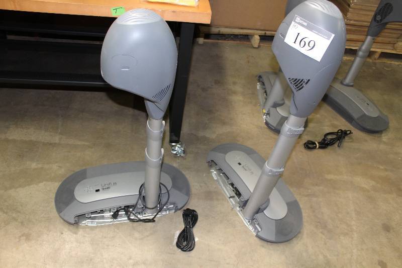 lot 169 image: Lot of (2) 3M Smart Technologies Unifi 35 DLP Projector Model 20-00781-00.