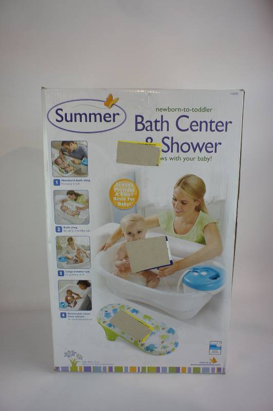 Summer Infant Newborn-to-Toddler Bath and Shower Tub