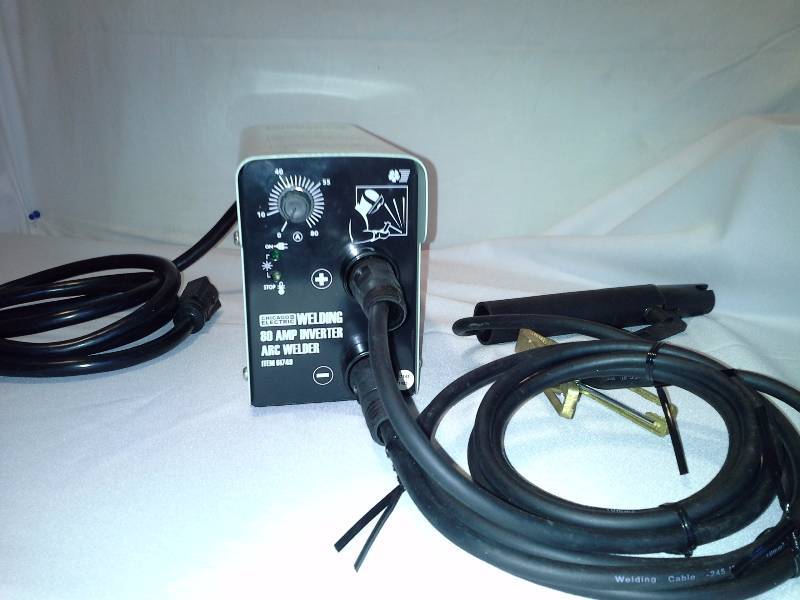 80 Amp-DC, 120 Volt, Inverter Stick Welder
