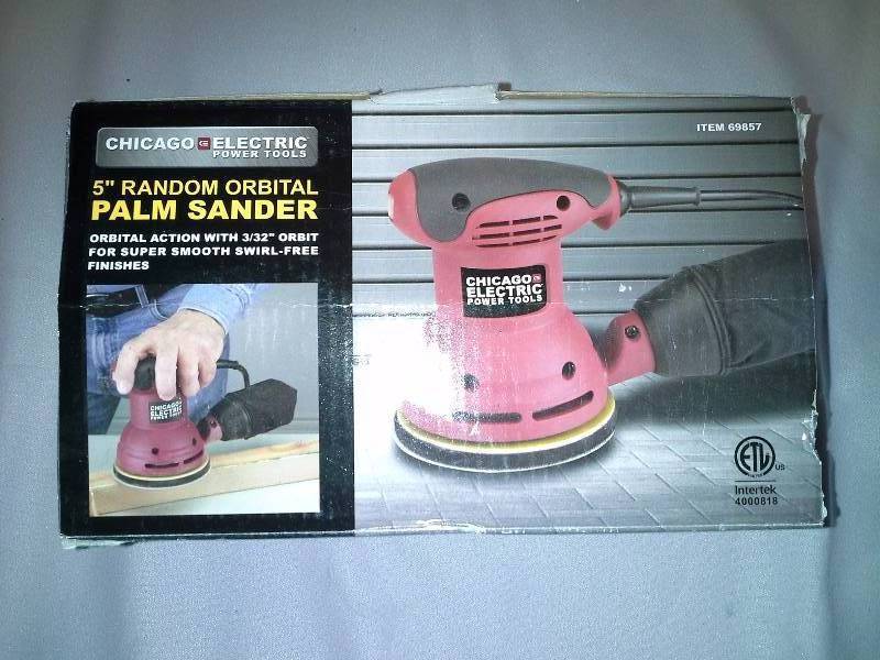 2 Amp 5 in. Random Orbital Heavy Duty Palm Sander