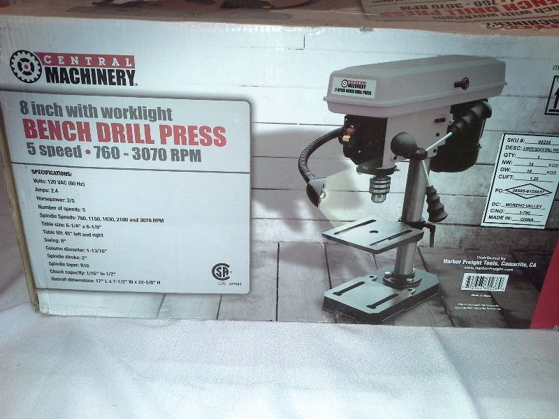 5 Speed Bench Drill Press