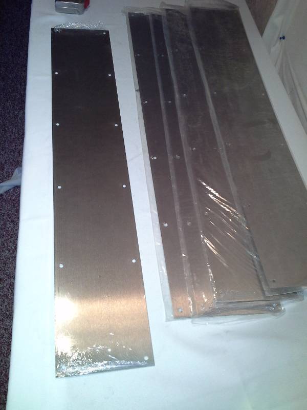 5 Bronze Kick Plates