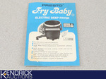 NOS Vintage Presto Fry Baby Deep Fryer, KA #135 New Old Stock Vintage  Kitchen Auction