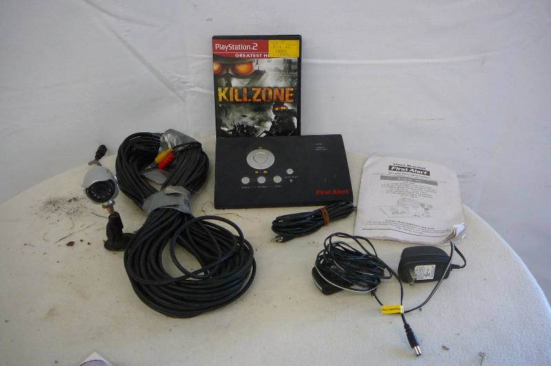 lot 32 image: First Alert Scurity System Play Station 2 Game Kill Zone
