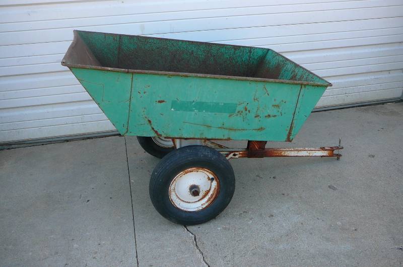 lot 5 image: Lawn Cart Steel Pump 12 X 28 12