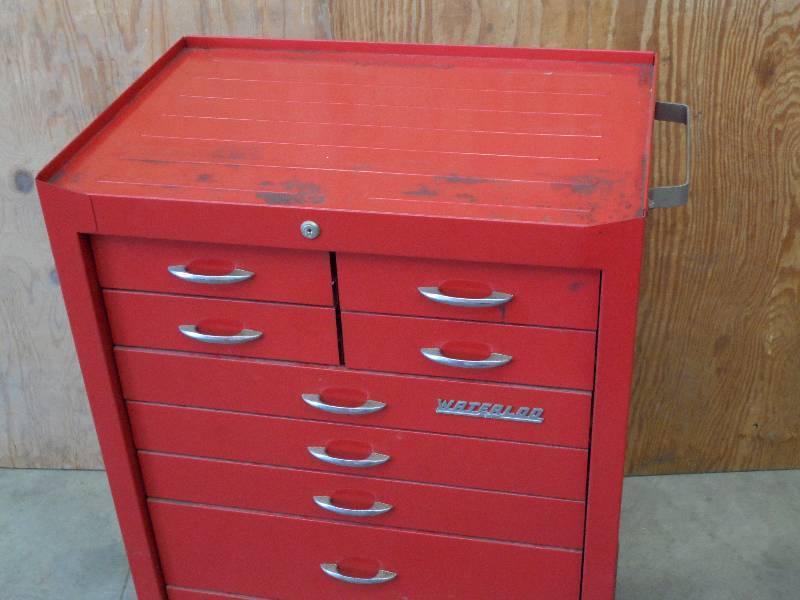 lot 5 image: Waterloo 9-Drawer Rolling Mechanics...