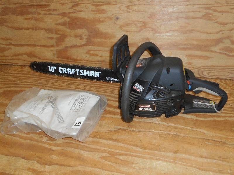 Craftsman 18" 42cc Chainsaw With Ma... | LE Tools & Equipment #5 | K-BID