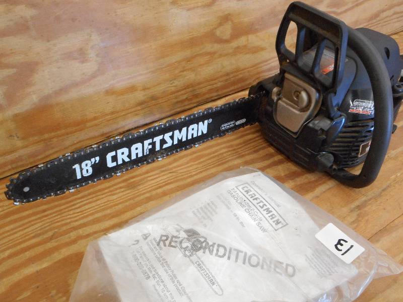 Craftsman 18" 42cc Chainsaw With Ma... | LE Tools & Equipment #5 | K-BID