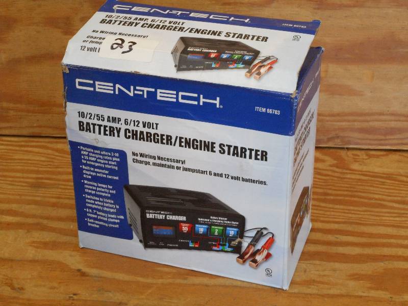 lot 23 image: Unused Cen-Tech 612Volt 21055 Am...