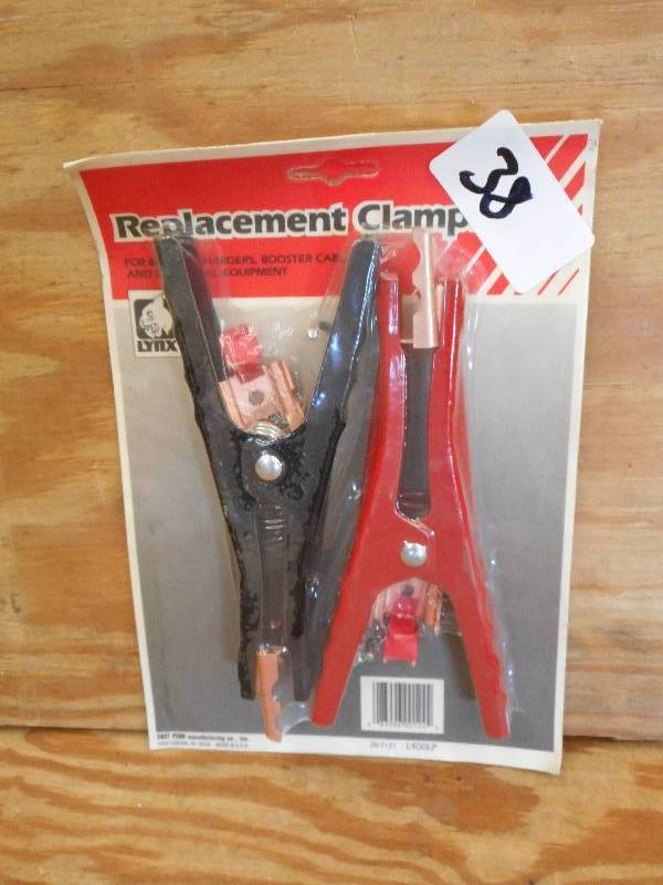 lot 38 image: Unused Replacement Booster Cable Cl...