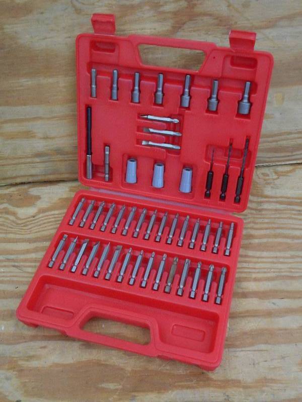 lot 55 image: Unused Drill Bit Set With Case ...
