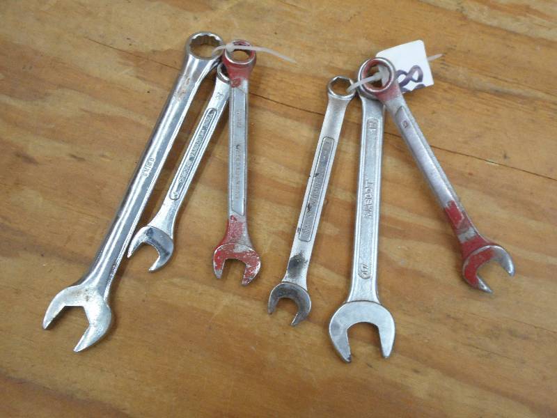 lot 88 image: (2) 3-Piece Metric Wrench Sets ...