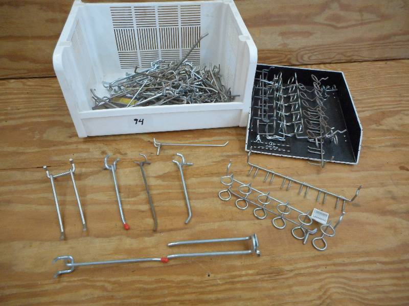 lot 94 image: Large Lot Of Misc Peg-Board Hooks &...