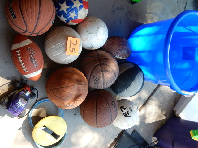 lot 25 image: Misc. Balls