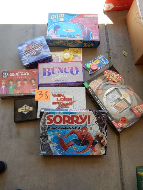 lot 38 image: Games