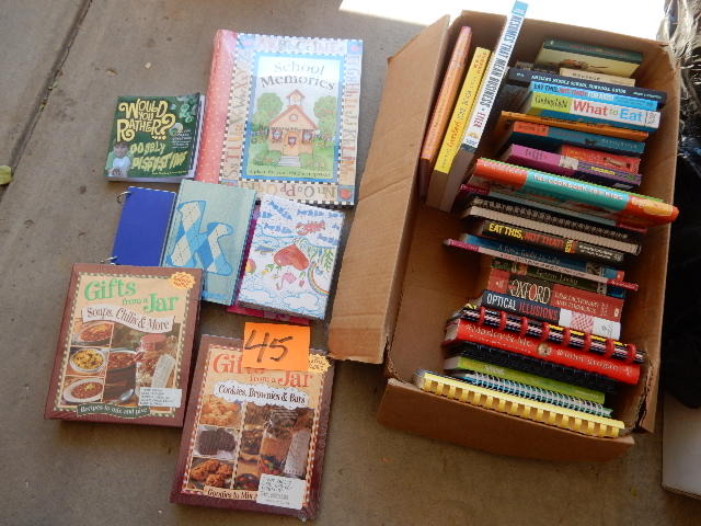 lot 45 image: Misc. Books as pictured
