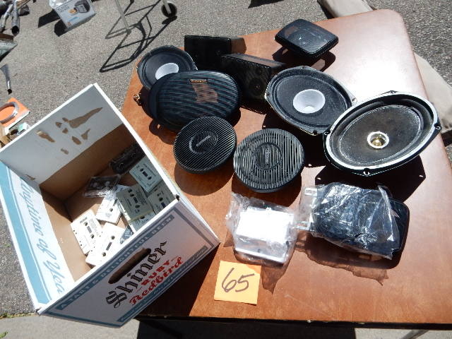 lot 65 image: Misc. Speakers