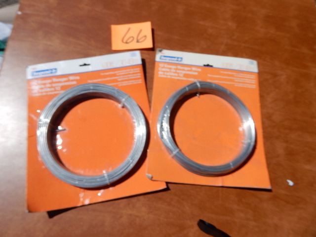 lot 66 image: 12 Gauge Hanger Wire