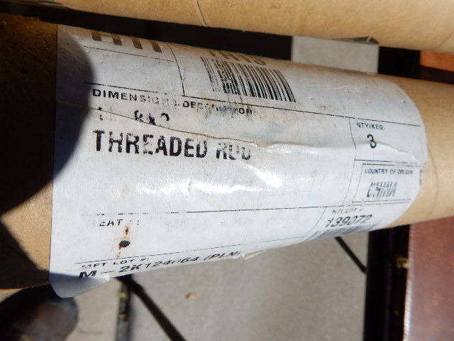 lot 70 image: Threaded Rods