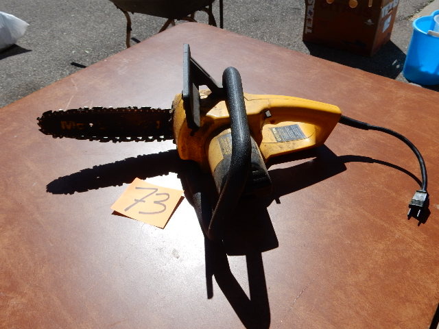 lot 73 image: McCullough 8 in electric Chain saw