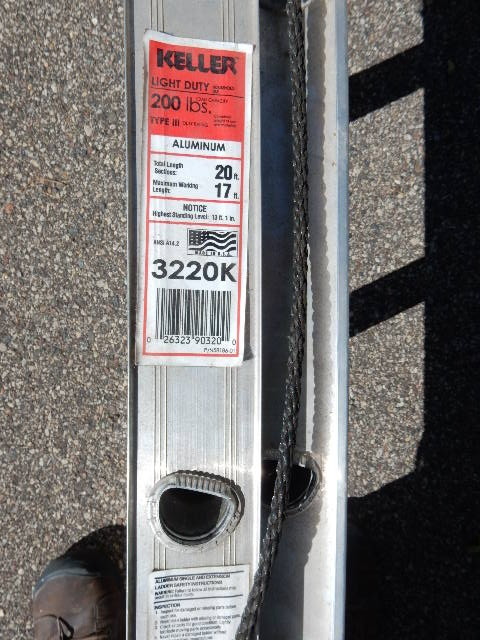 lot 18 image: Keller Ladder