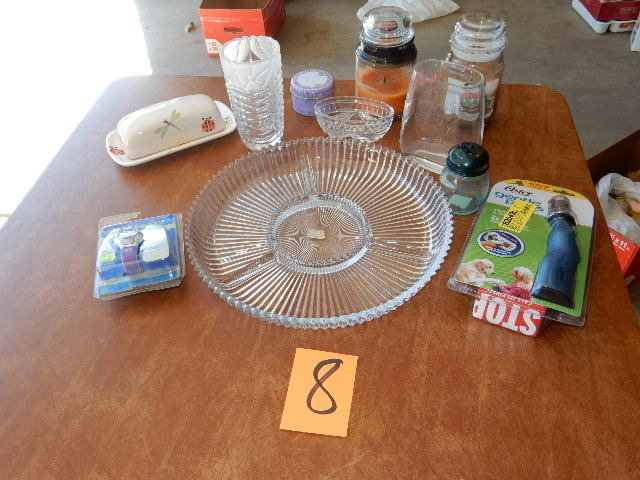 lot 8 image: Misc. Glassware as pictured