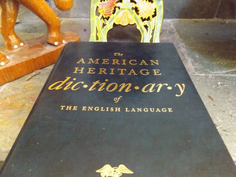 lot 28 image: Oriental Bookstand and Dictionary