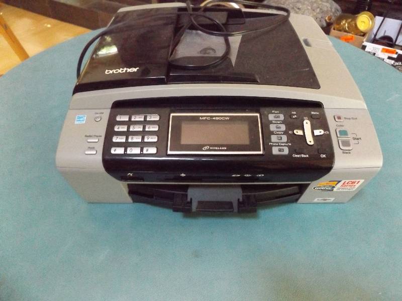 lot 46 image: Brother Wireless Printer, Fax, Scanner