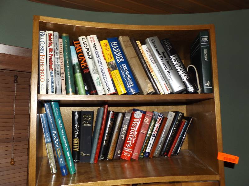 lot 61 image: Two shelves of books
