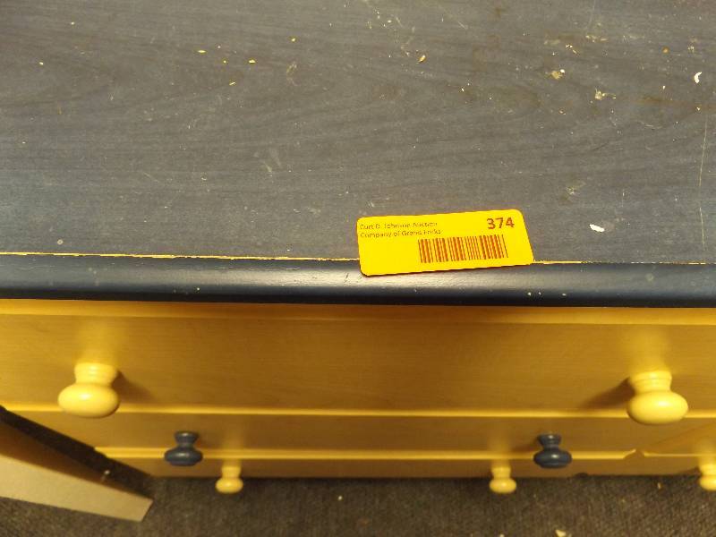 lot 374 image: Six Drawer Dresser
