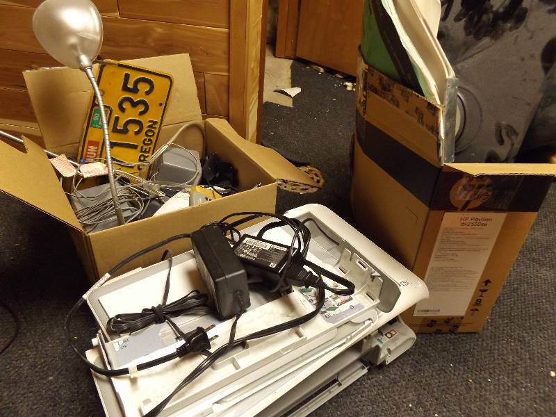 lot 378 image: HP Printer Scanner Copier, X-Box Accessories, more