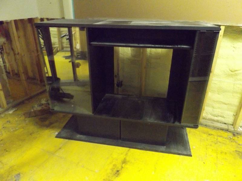 lot 388 image: Black TV Stand