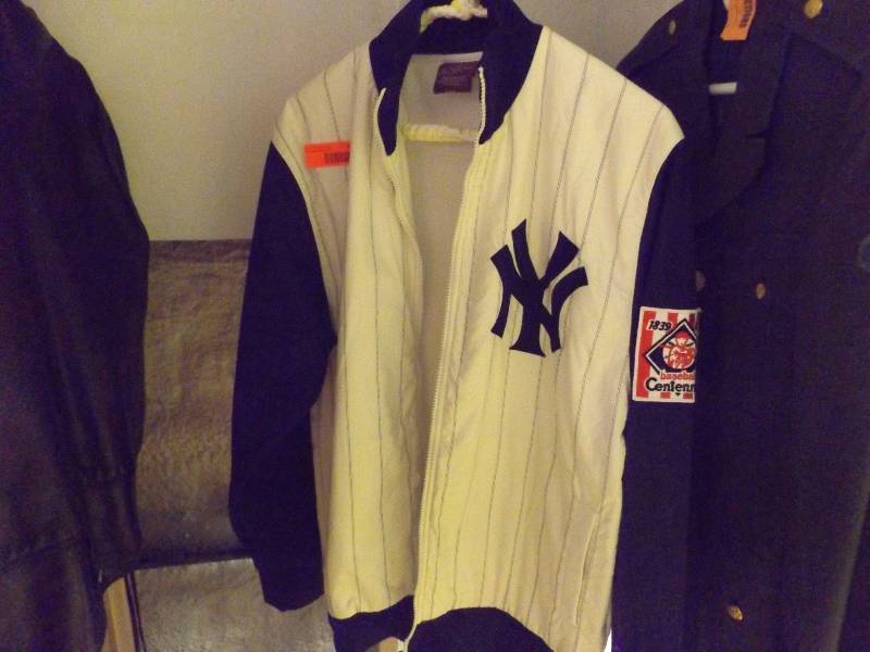 lot 398 image: New York Yankees centennial jacket 1839-1939
