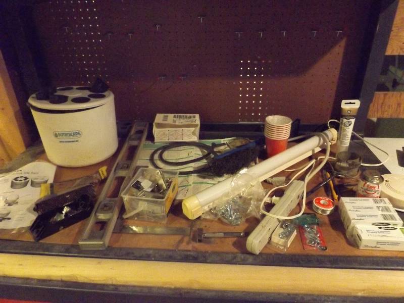 lot 401 image: Assortment of Hardware and Tools