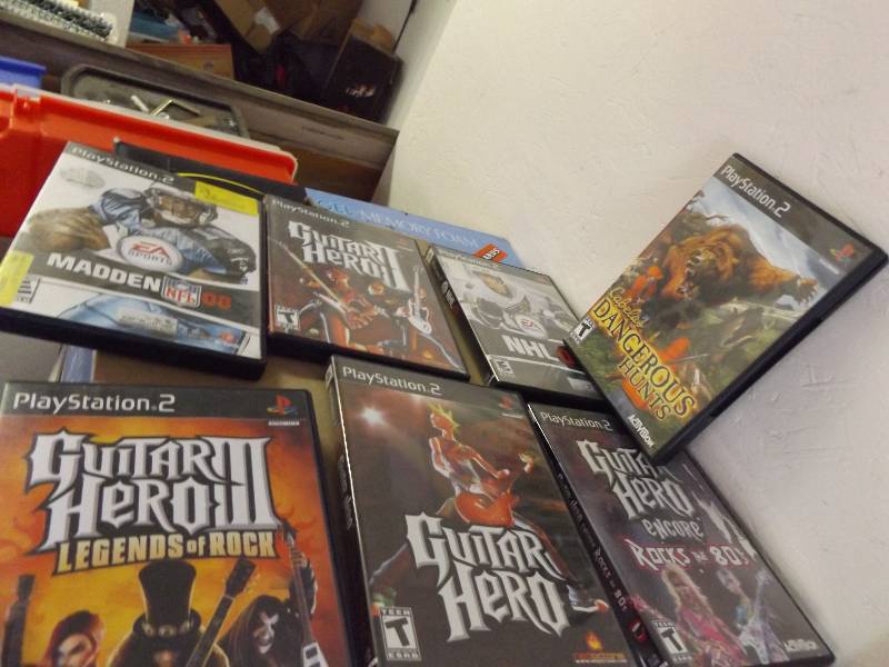 lot 453 image: 7 Playstation II Games