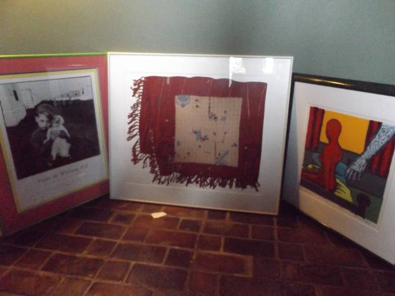 lot 67 image: Three prints and 2 Pictures