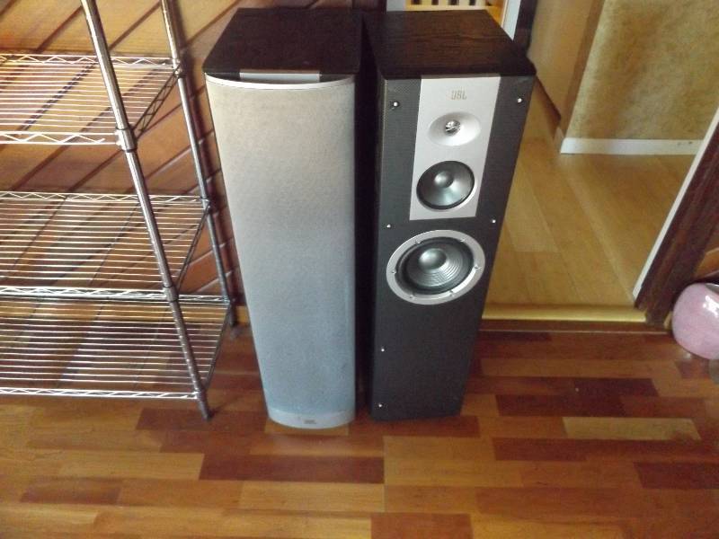 lot 241 image: JVL speakers