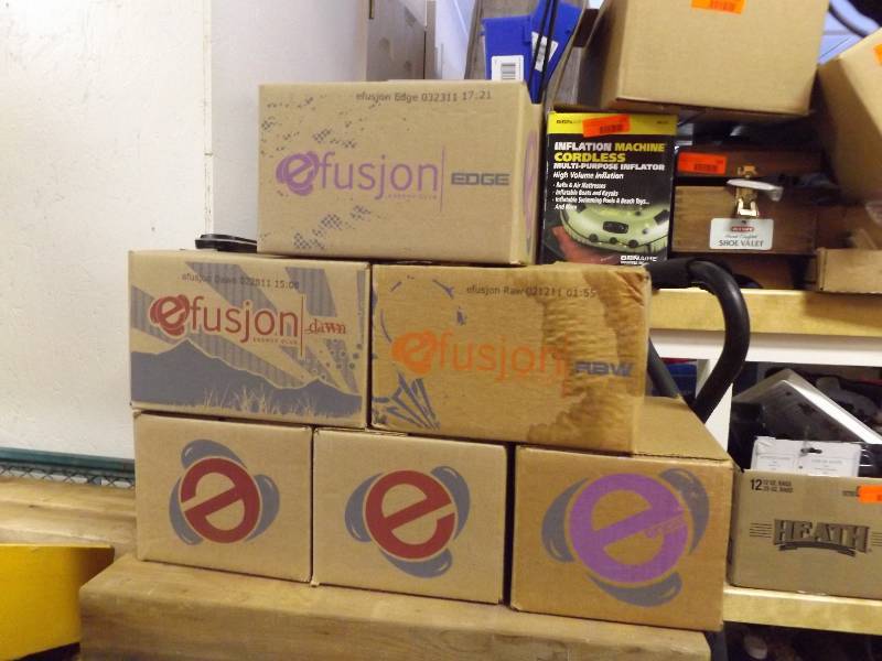 lot 273 image: 6 Cases of Fusion Energy Drink