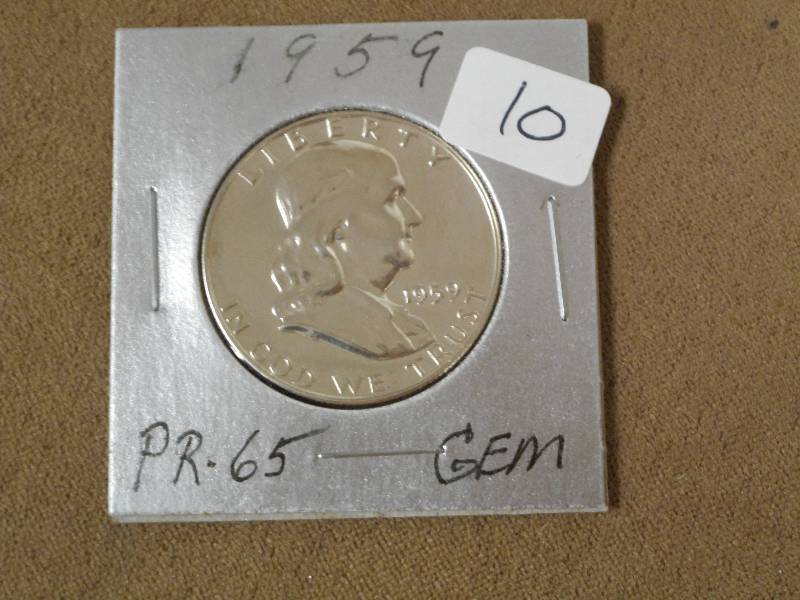 1959 Half, Gem Proof, PF65...