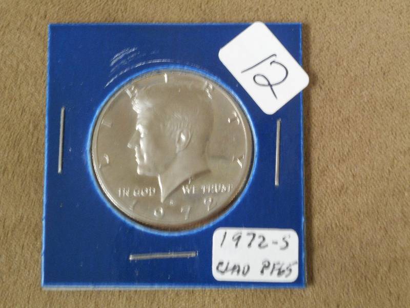 1972-S Kennedy Half Dollar, Clad Pr...