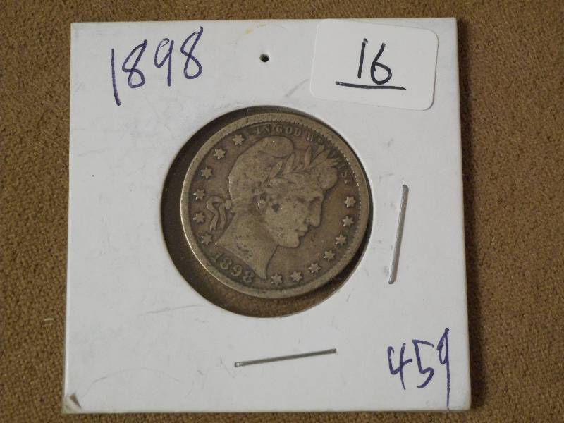 1898 Barber Quarter ...