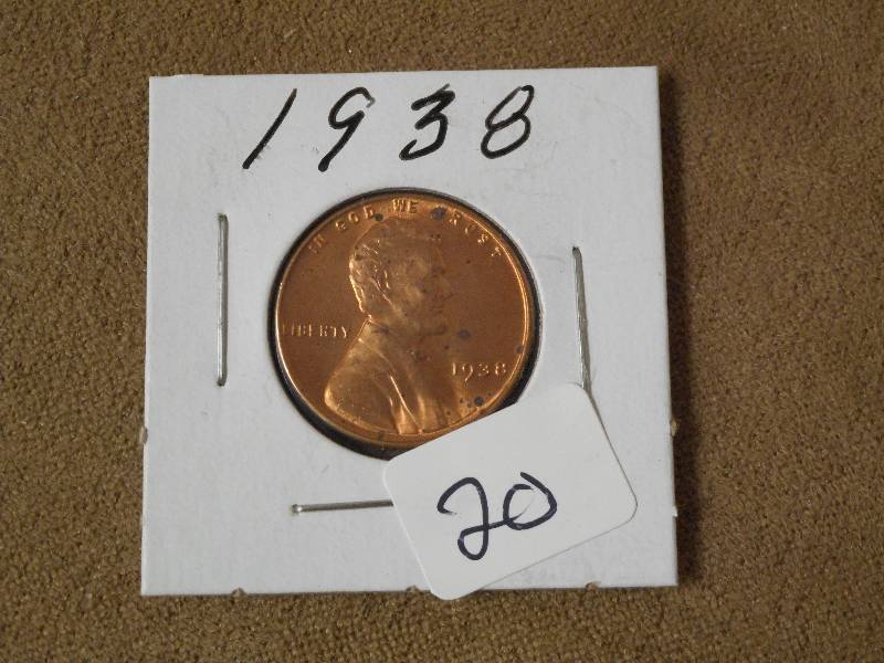 1938 Red Penny ...