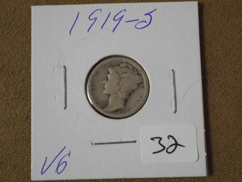 1919-S Mercury Dime ...
