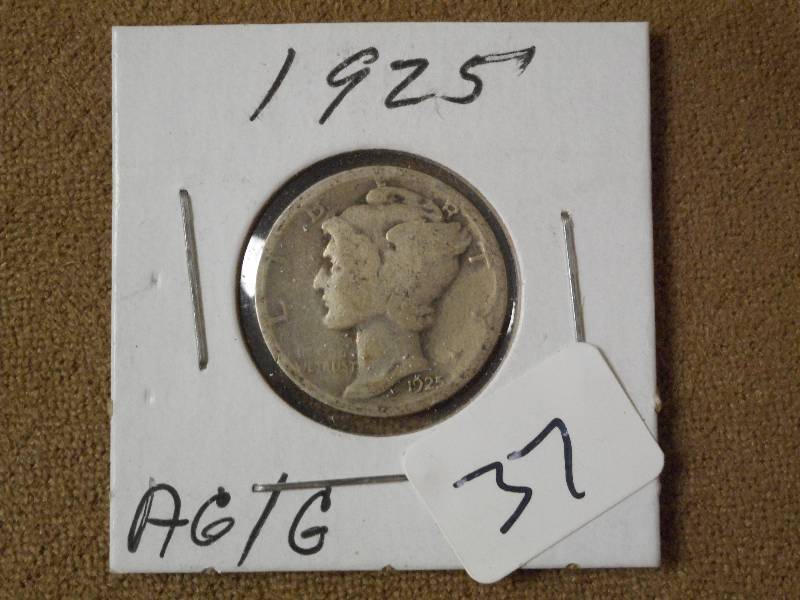 1925 Mercury Dime ...